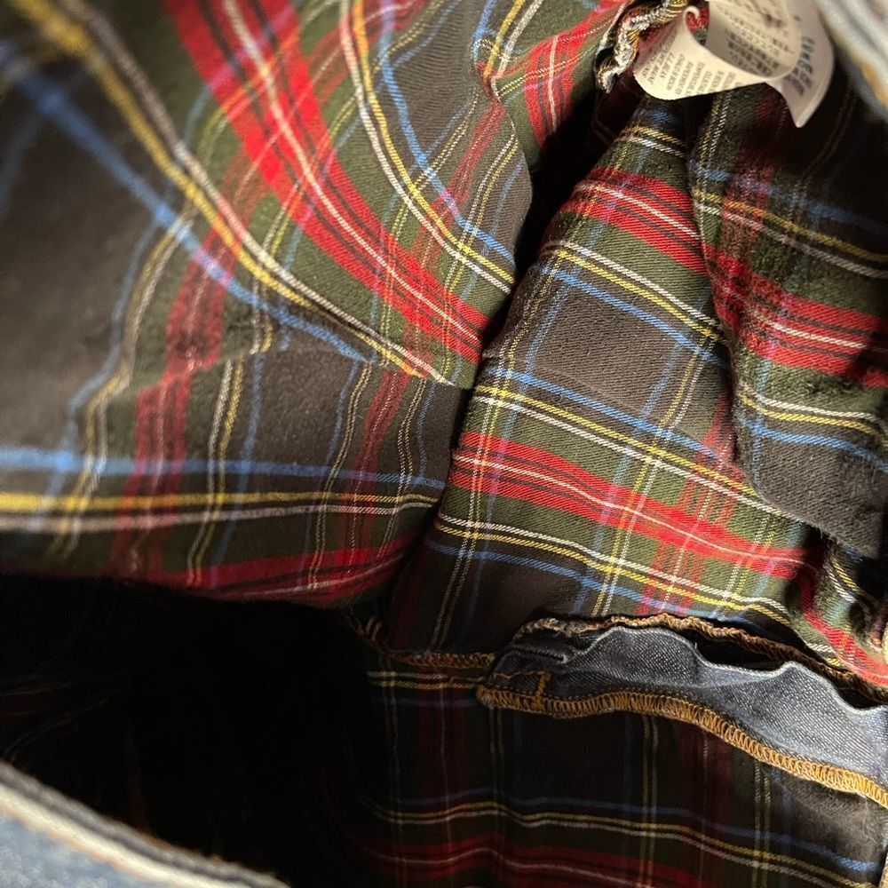 LL bean favorite fit flannel lined jeans - Picture 2 of 5